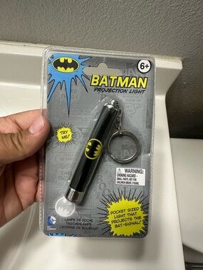 Batman Projection Light Keychain